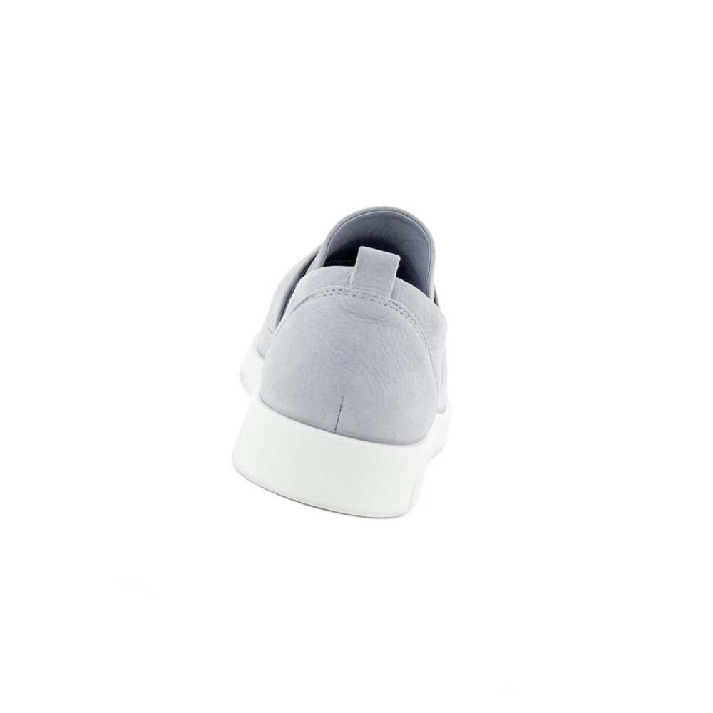 Women's Ecco Bella Slip-on Casual Shoes Silver | USA 59YXF